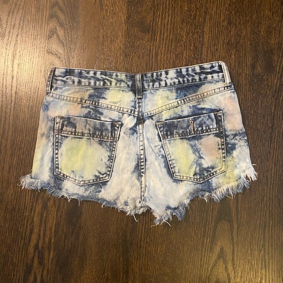 Free people tie dye shorts - Picture 2 of 4